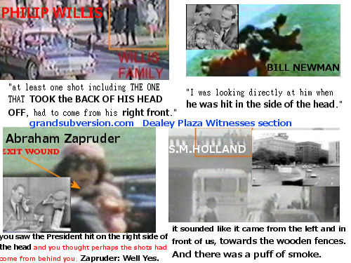 jfk assassination kennedy photos witnesses Conspiracy pictures dallas shots john f eyewitnesses testimony